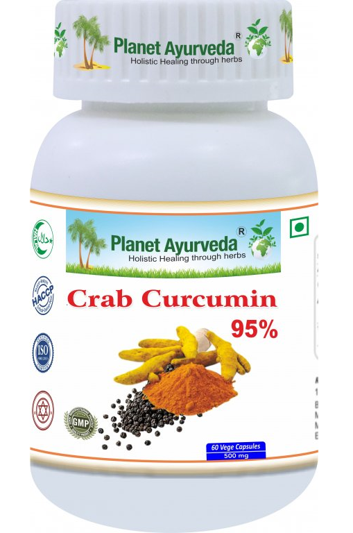 Crab Curcumin 95%- protizápalové a antioxidačné účinky