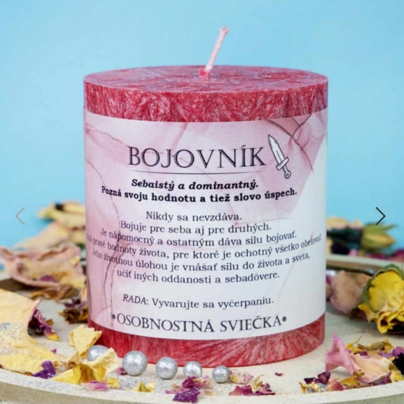 Bojovník – Sviečka osobnosti